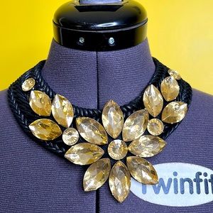 Regal Leather Necklace
